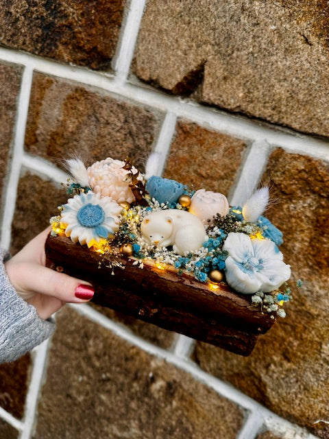 Bouquet éternel - Baies givrées