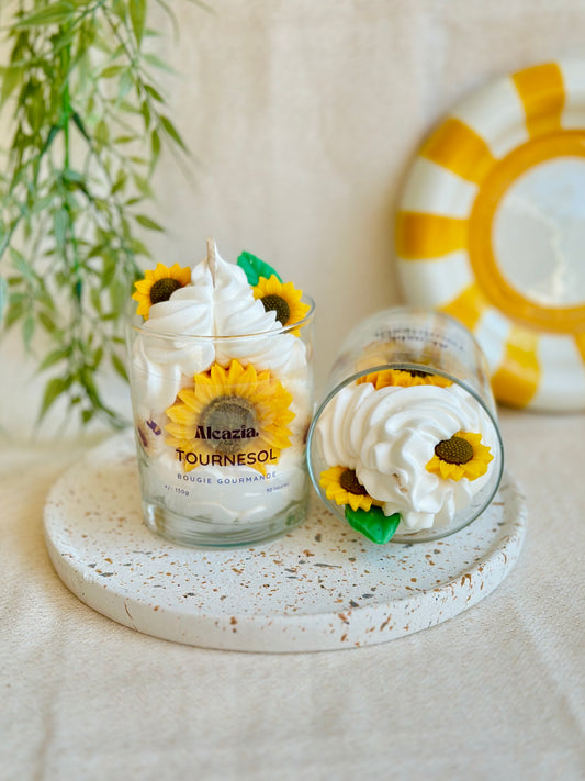 Bougie gourmande - Tournesol