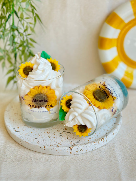 Bougie gourmande - Tournesol