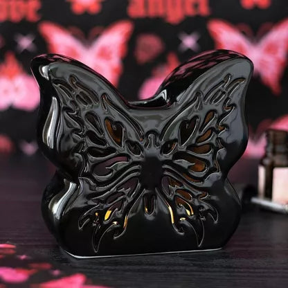Brûle-parfum - Papillon Noir - Alcazia