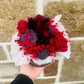 Bouquet éternel - Rouge & Noir